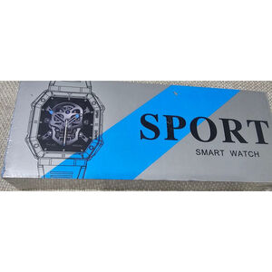 Unbranded Men's Sport Smart Watch One Size Black Gray